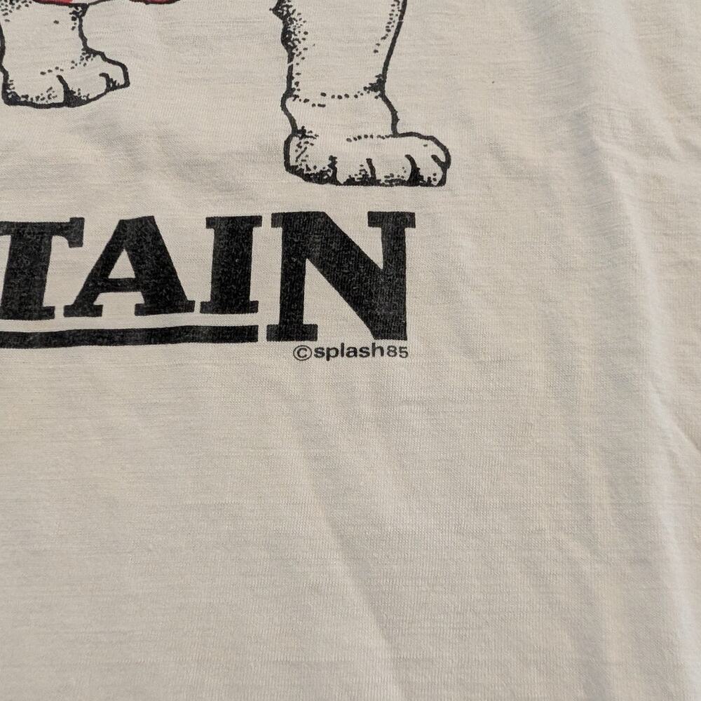 80s Great Britain Bull Dog T shirt - Picture 4 of 6